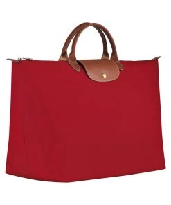 Longchamp Damen LE PLIAGE Handtasche Rot -Oakwood Soldes Boutique 367b58272aeb4322bf8996e3ffc673a1