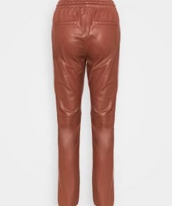 Oakwood Damen GIFT Lederhose Light Brown -Oakwood Soldes Boutique 369ce931e7424ba39cf3737775e95333