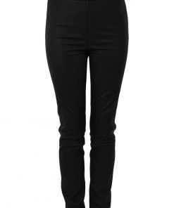 Oakwood CASSIOPEE Lederhose Black Damen -Oakwood Soldes Boutique 379ea85789814cecac2ebaf2f6899fc4
