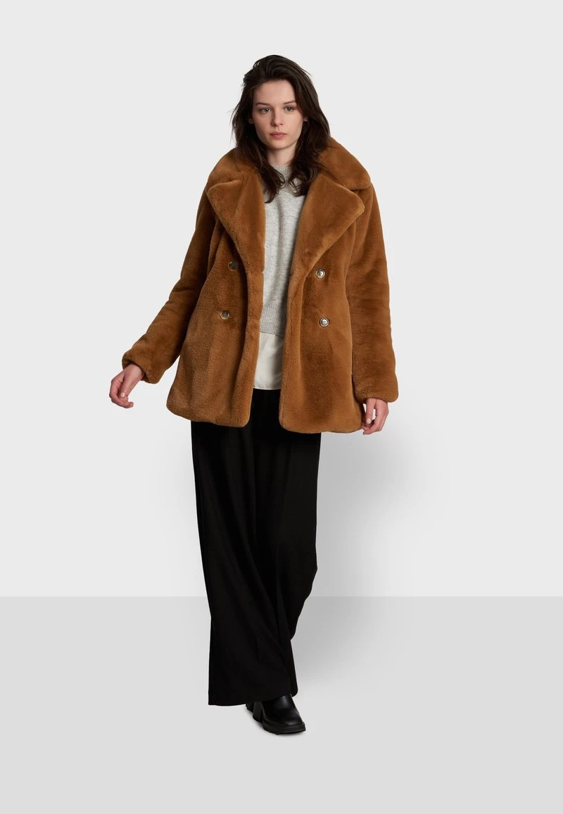 Oakwood PERSHING Wintermantel Brown Damen 2 Oakwood PERSHING Wintermantel Brown Damen – Bild 2