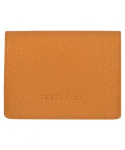 Longchamp Unisex LE FOULONNÉ Geldbörse Safrangelb