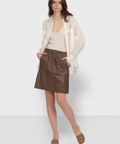 Oakwood ALBA A Linien Rock Choco Brown Damen -Oakwood Soldes Boutique 395ed91b433f45baa953675d1a476772