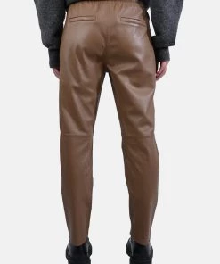 Oakwood Damen GIFT Lederhose Coffee -Oakwood Soldes Boutique 3a6a11f2e9e84286ae6cc36476a9dfff