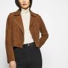 Oakwood Damen ZULINA Lederjacke Cognac