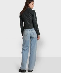 Oakwood SAMANTHA Lederjacke Petrol Damen 9 Oakwood SAMANTHA Lederjacke Petrol Damen -Oakwood Soldes Boutique 4165cea1d2644d0eb3317d904c4d16d6