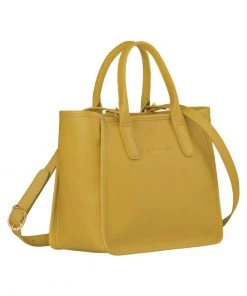 Longchamp Damen LE FOULONNÉ Handtasche Mimosengelb -Oakwood Soldes Boutique 41d4a07530194bf2a9bfa9772de10095