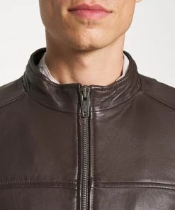 Oakwood Herren DUBLIN Lederjacke Brown 12 Oakwood Herren DUBLIN Lederjacke Brown -Oakwood Soldes Boutique 43852aa402bf47e794173a0da2bf8b6e
