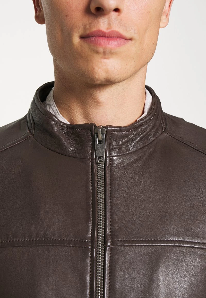 Oakwood Herren DUBLIN Lederjacke Brown 6 Oakwood Herren DUBLIN Lederjacke Brown – Bild 6