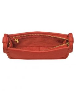 Longchamp LE FOULONNÉ Umhängetasche Rouge Damen -Oakwood Soldes Boutique 44b684d193ee4ae09626f0154621a634