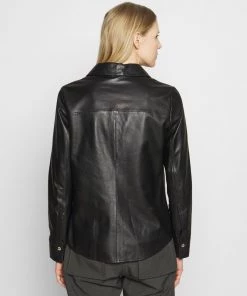 Oakwood Damen ANAE Hemdbluse Black -Oakwood Soldes Boutique 44d401bf0dbd40adab25d034bb7e6243