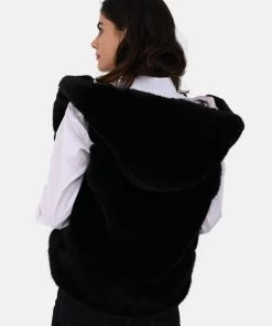 Oakwood Damen SISTER Weste Black -Oakwood Soldes Boutique 45b6ea2e62d94905bca55d411f027944