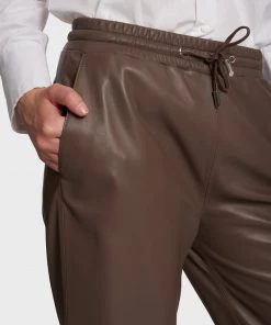 Oakwood Lederhose Brown Damen -Oakwood Soldes Boutique 47b5744316b049b0badbad1ab30e5c81