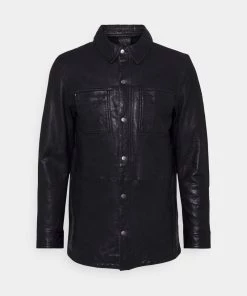 Oakwood Herren CARTER Lederjacke Black