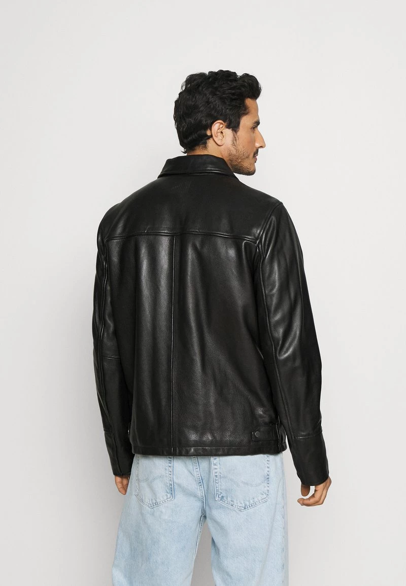 Oakwood Herren CRAWFORD Lederjacke Black 3 Oakwood Herren CRAWFORD Lederjacke Black – Bild 3