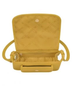 Longchamp LE FOULONNÉ Umhängetasche Mimosengelb Damen -Oakwood Soldes Boutique 4ac29d3e081f4a0da384335fd7009fd2