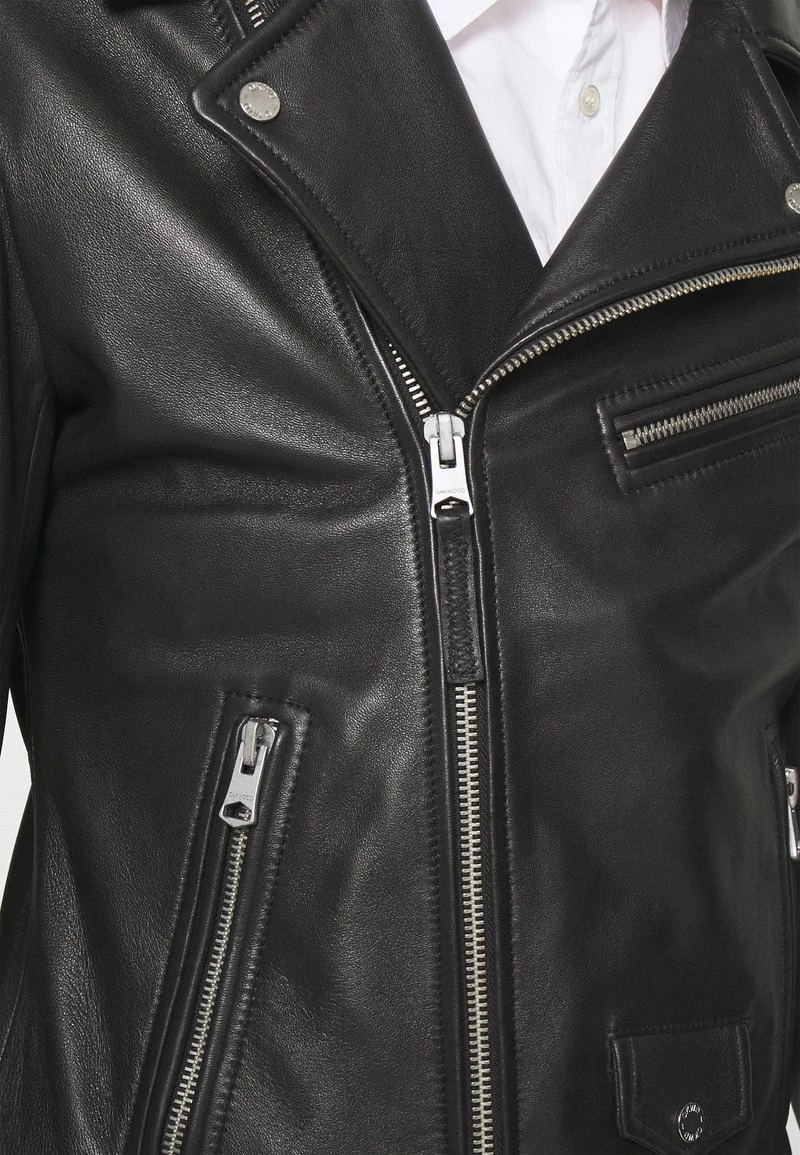 Oakwood Herren IRON Lederjacke Black 6 Oakwood Herren IRON Lederjacke Black – Bild 6