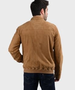 Oakwood FILIP Lederjacke Beige Herren -Oakwood Soldes Boutique 4cc0855dcb354d7f9bbebc78e434e4ba