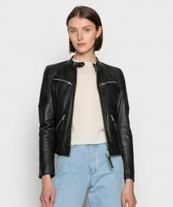 Oakwood Damen HILLS Lederjacke Black