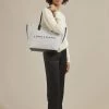 Longchamp Unisex ROSEAU Shopping Bag Ecru