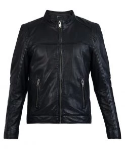 Oakwood Herren DUBLIN Lederjacke Black -Oakwood Soldes Boutique 4fabd0beb1bf4c5ea2fad41c0db40a4f