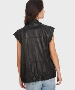 Oakwood WANTED Weste Black Damen -Oakwood Soldes Boutique 502463a7ad6a4008b099cab0dc5698ed