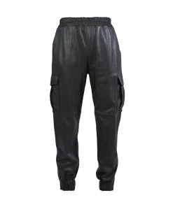 Oakwood CARGO Lederhose Dark Green Damen -Oakwood Soldes Boutique 505eb595c1a845af9bdcad83aa744ca0