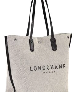 Longchamp Unisex ROSEAU Shopping Bag Ecru -Oakwood Soldes Boutique 507714c6f94a4e13bc3c576bbc473456