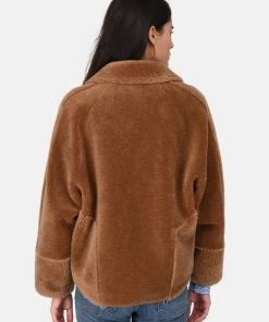 Oakwood Damen HELEN Wintermantel Cognac -Oakwood Soldes Boutique 50c1f6f6bf3e474c880dc3465436b8de