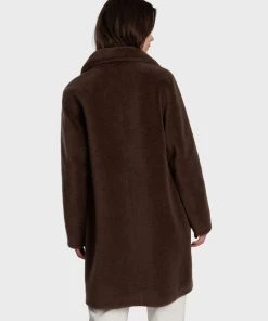 Oakwood Damen VENUS Wintermantel Brown -Oakwood Soldes Boutique 518cedcef50942c89fd2e4ab15d27241