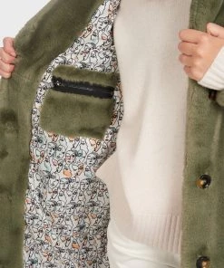 Oakwood CYBER Wintermantel Green Damen -Oakwood Soldes Boutique 52a017e86efa452c8ef4ec8c01bc3b42