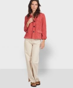 Oakwood ENZA Lederjacke Pink Damen -Oakwood Soldes Boutique 53d609d35f5b44ca8f282a74a2ee4f3e