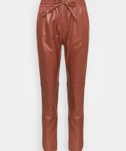 Oakwood Damen GIFT Lederhose Light Brown -Oakwood Soldes Boutique 573cbf7a4b46448b8d57d132a3cfff9b