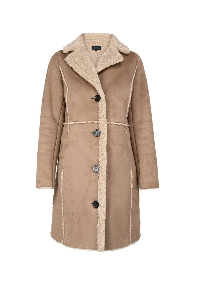 Oakwood RIVALITY Klassischer Mantel Gray Taupe Damen 5 Oakwood RIVALITY Klassischer Mantel Gray Taupe Damen – Bild 5