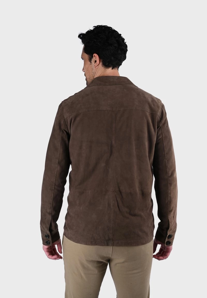 Oakwood Herren FOSTER Lederjacke Choco Brown 2 Oakwood Herren FOSTER Lederjacke Choco Brown – Bild 2