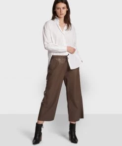 Oakwood Lederhose Brown Damen -Oakwood Soldes Boutique 5a9d8a5ea19d4684bc9d72a68004bd0a