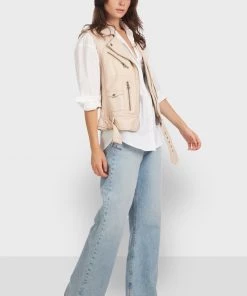 Oakwood Damen KYLIE Weste Beige 11 Oakwood Damen KYLIE Weste Beige -Oakwood Soldes Boutique 5b3798575175460a8278b6e84a19b91e
