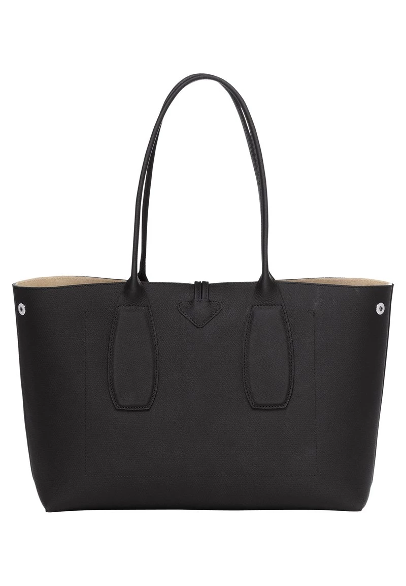 Longchamp Damen ROSEAU Handtasche Schwarz 4 Longchamp Damen ROSEAU Handtasche Schwarz – Bild 4
