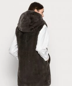 Oakwood DAISY Weste Dark Kaki Damen -Oakwood Soldes Boutique 5c461f2af6da481a8203642f91e7ad44