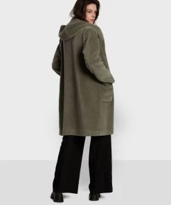 Oakwood ANGELIQUE Wintermantel Green Damen -Oakwood Soldes Boutique 5c5fe8ffdbb54361b42e978c180b7907