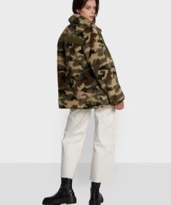 Oakwood STEP Winterjacke Khaki, Beige Damen -Oakwood Soldes Boutique 5c86df8d3e3a4dfd89fa8429eb3b0b54