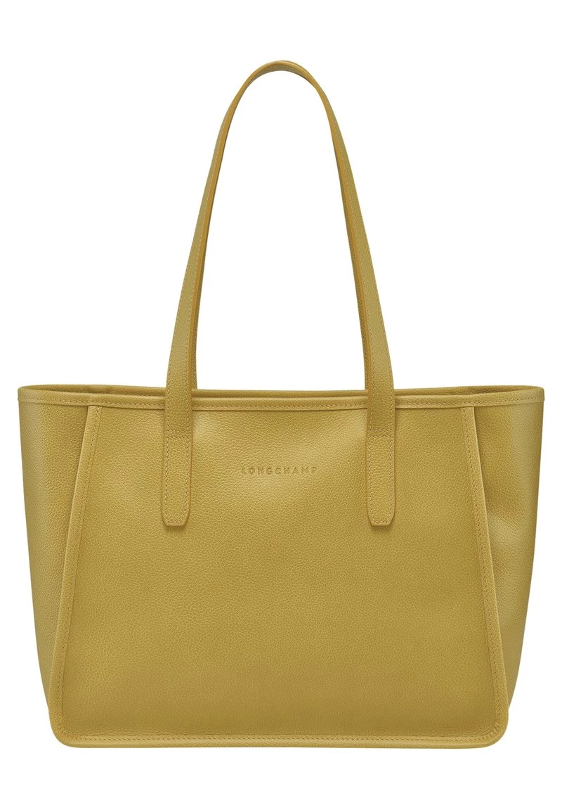 Longchamp Damen LE FOULONNÉ Shopping Bag Mimosengelb 2 Longchamp Damen LE FOULONNÉ Shopping Bag Mimosengelb – Bild 2