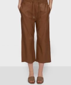 Oakwood Lederhose Coffee Damen