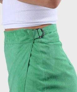 Oakwood Damen TITTLE Wickelrock Green 10 Oakwood Damen TITTLE Wickelrock Green -Oakwood Soldes Boutique 5e28e530078742dc8c0a8acc1145bac5