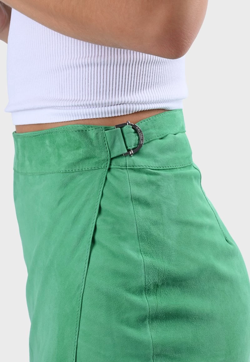 Oakwood Damen TITTLE Wickelrock Green 5 Oakwood Damen TITTLE Wickelrock Green – Bild 5