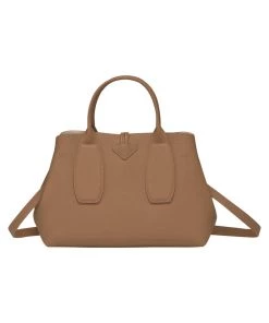 Longchamp Damen ROSEAU Handtasche Naturel -Oakwood Soldes Boutique 5f035af05d874c25ae693361cb5705af