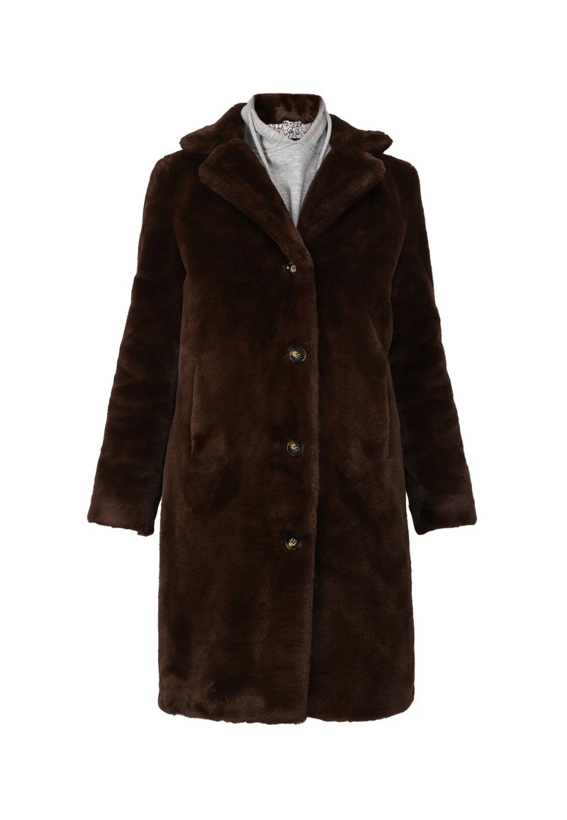 Oakwood CYBER Wintermantel Dark Brown Damen 5 Oakwood CYBER Wintermantel Dark Brown Damen – Bild 5