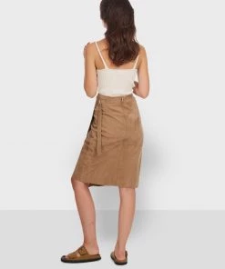 Oakwood TITTLE Wickelrock Beige Damen -Oakwood Soldes Boutique 60b5e1729cd644a184dc49953a9d0928