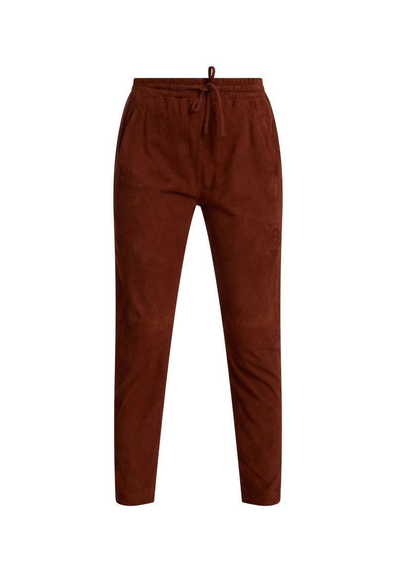 Oakwood GIFT Lederhose Brown Damen 6 Oakwood GIFT Lederhose Brown Damen – Bild 6