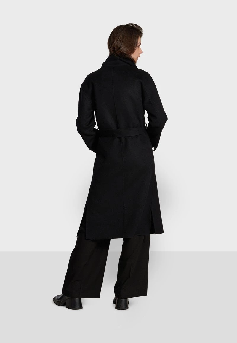 Oakwood Damen FIRENZE Klassischer Mantel Black 2 Oakwood Damen FIRENZE Klassischer Mantel Black – Bild 2