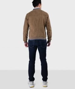 Oakwood Herren STEFANO Lederjacke Light Brown -Oakwood Soldes Boutique 631ef853e2c64a5484d1c3f4b5f00420